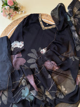 Viscous organza digital printed suit with hand work detailing-03